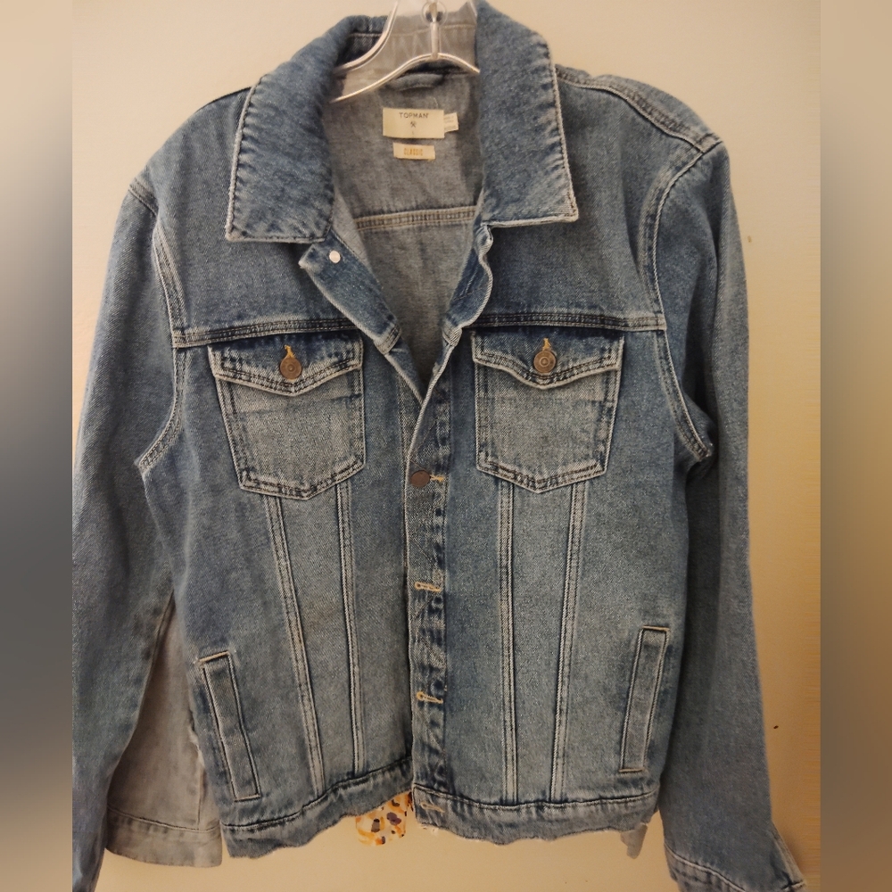🦋Topman Blue Jean Jacket